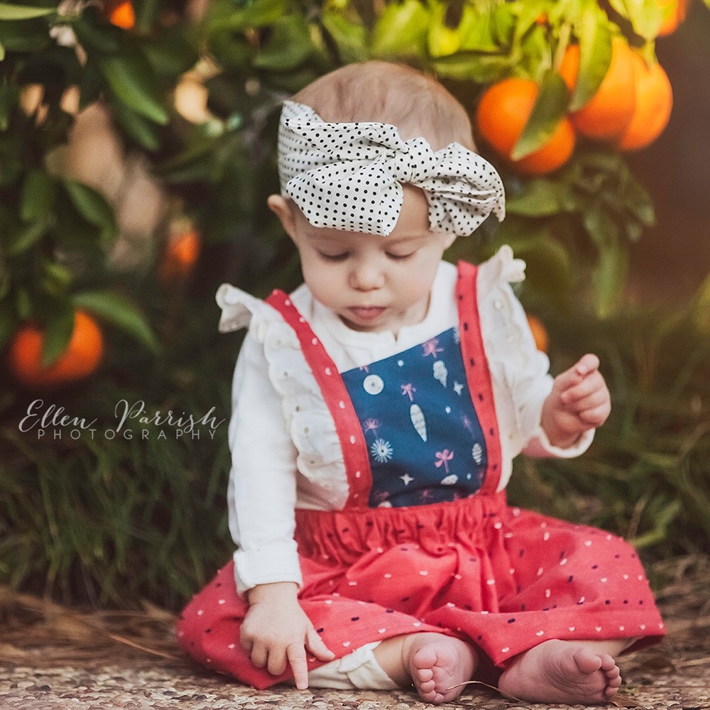 Retro vintage style Christmas Pinafore